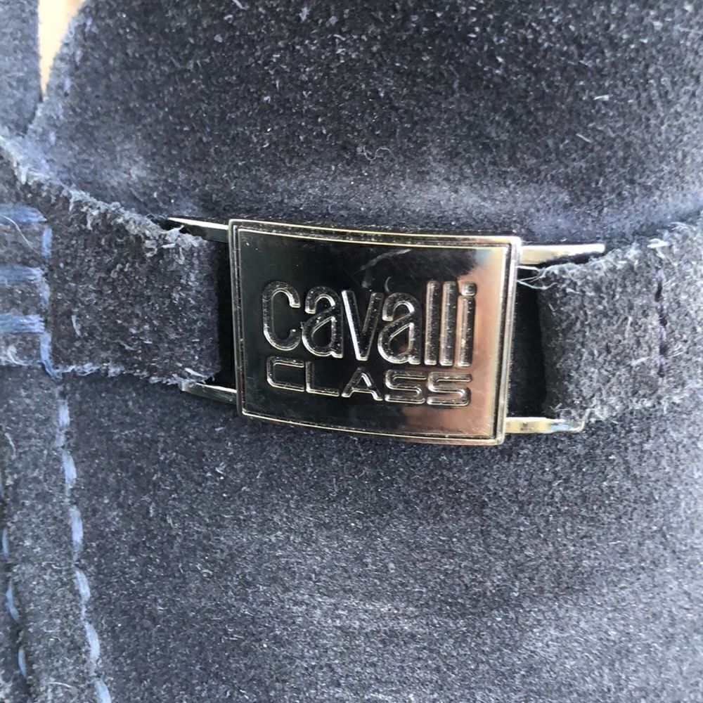 Cavalli Class suede slip ons - Picture 9 of 9